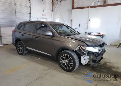 2017 Mitsubishi Outlander Se from USA, damaged, VIN JA4AD3A3XHZ050070